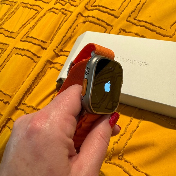 Genuine Apple Watch Ultra GPS + Cellular w/ Box, Charging Cable Excellent! - Picture 6 of 7